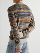 Missoni - Jacquard-Knit Wool Sweater - Neutrals