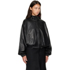 Balenciaga Black Tracksuit Reversible Lambskin Jacket