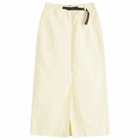 Gramicci Women's Long Baker Skirt in Lemon