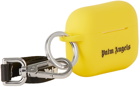 Palm Angels Yellow Classic Logo AirPods Pro Case