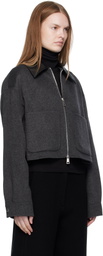 Nanushka Gray Phebe Jacket