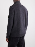 Stone Island - Virgin Wool-Blend Cardigan - Gray