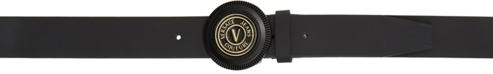 Photo: Versace Jeans Couture Black VLogo Belt