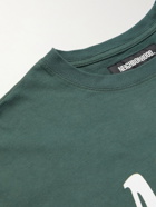 Neighborhood - Logo-Print Cotton-Jersey T-Shirt - Green