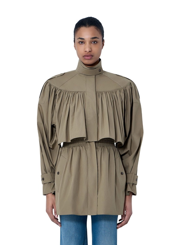 Photo: Chloé Gathered High-Collar Jacket