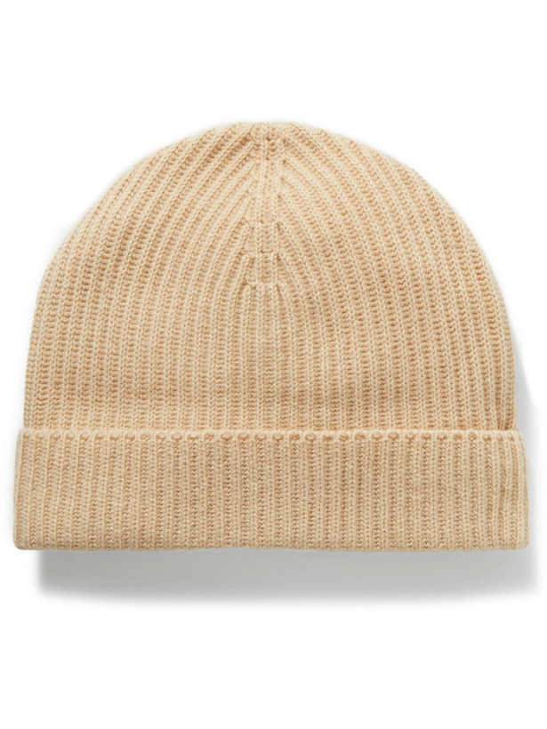 Photo: Johnstons of Elgin - Watchman Ribbed Cashmere Beanie