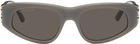 Balenciaga Gray Dynasty Sunglasses