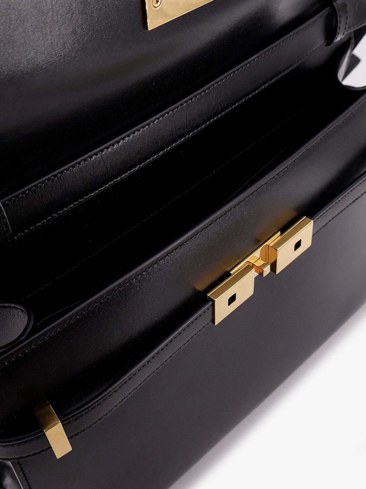 Saint Laurent Manhattan Black Womens Shoulder Bag