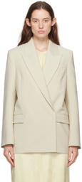 CAMILLA AND MARC Beige Petra Blazer
