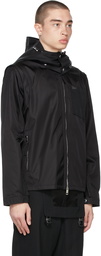 Burberry Black Convertible Heybridge Jacket