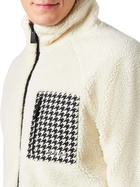 MC2 Saint Barth Man White Sherpa Jacket With Check Patch Pockets