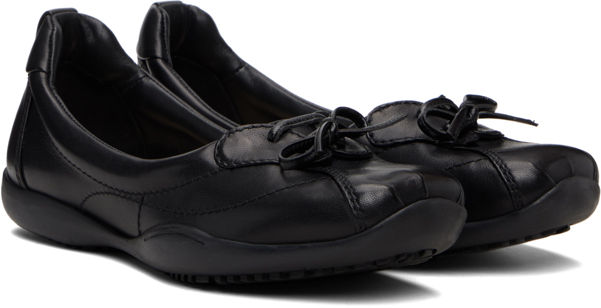 Sandy Liang Black Ballerina Sneakers