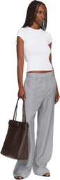 St. Agni Brown Belt Detail Tote