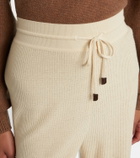 Loro Piana Acacia cashmere and silk sweatpants