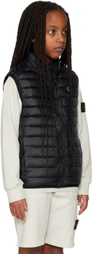 Stone Island Junior Kids Navy Quilted Down Vest