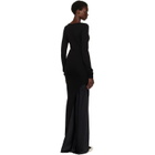 Rick Owens Black Tower Easy Long Top Midi Dress