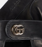 Gucci GG leather gloves