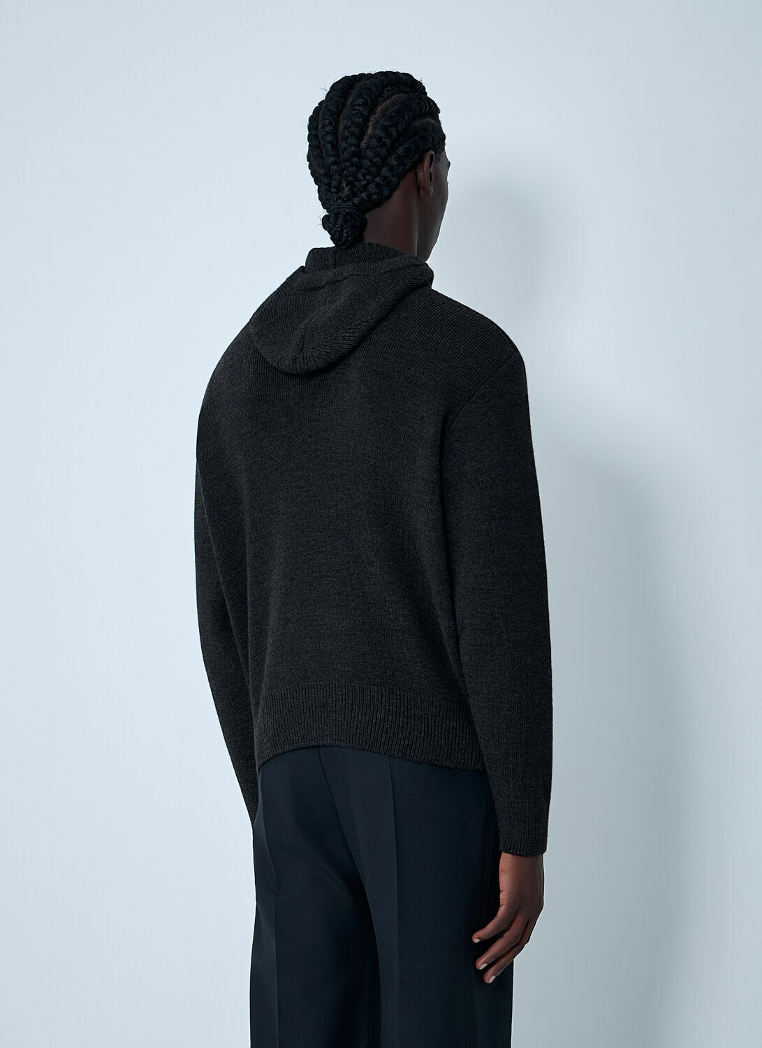 Lemaire Knitted Hooded Sweatshirt