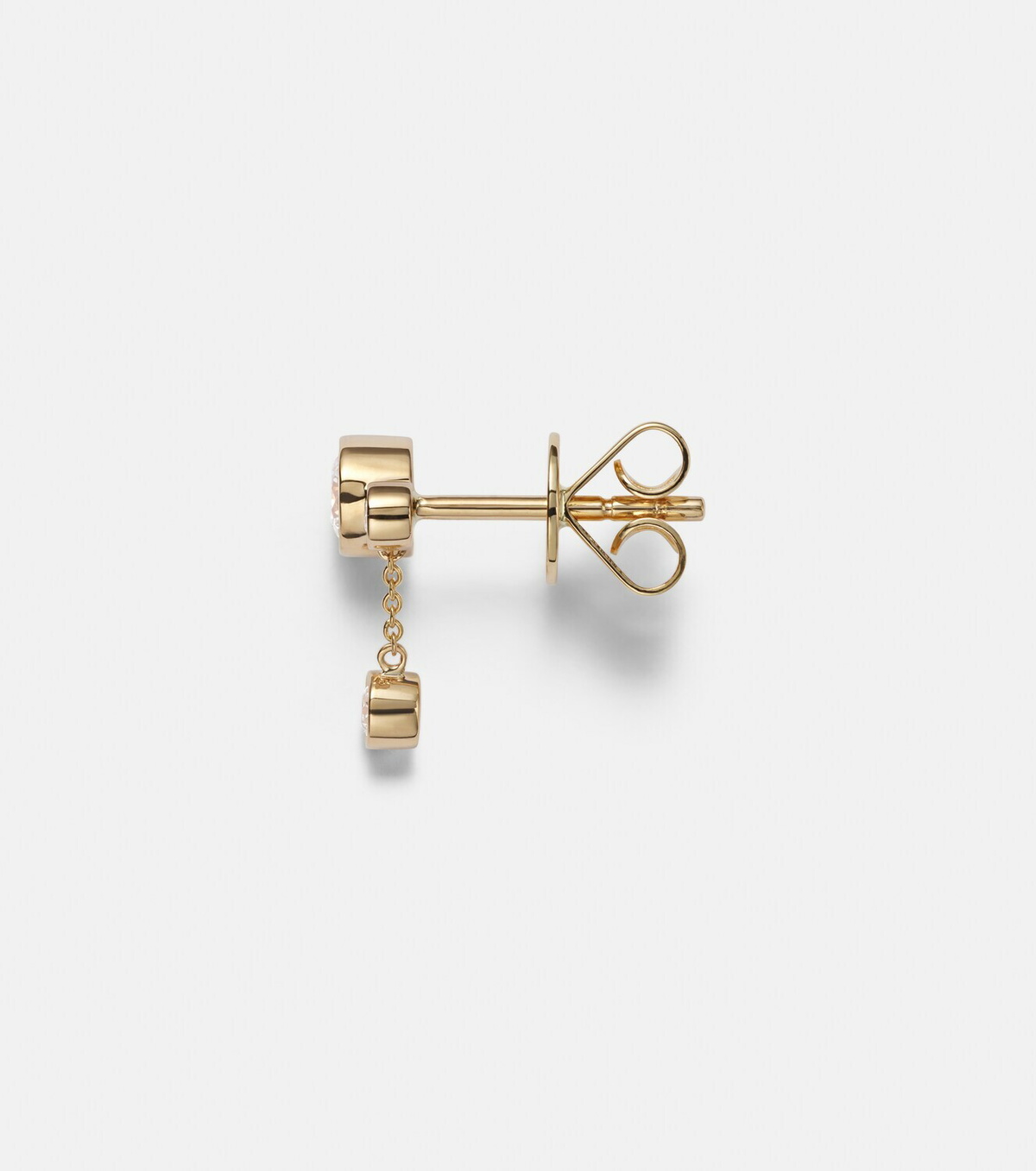 Sophie Bille Brahe Grande Lou Diamant 18kt gold single earring with diamonds