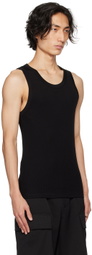 Róhe Black Scoop Neck Tank Top
