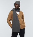Sunspel Knitted cashmere scarf
