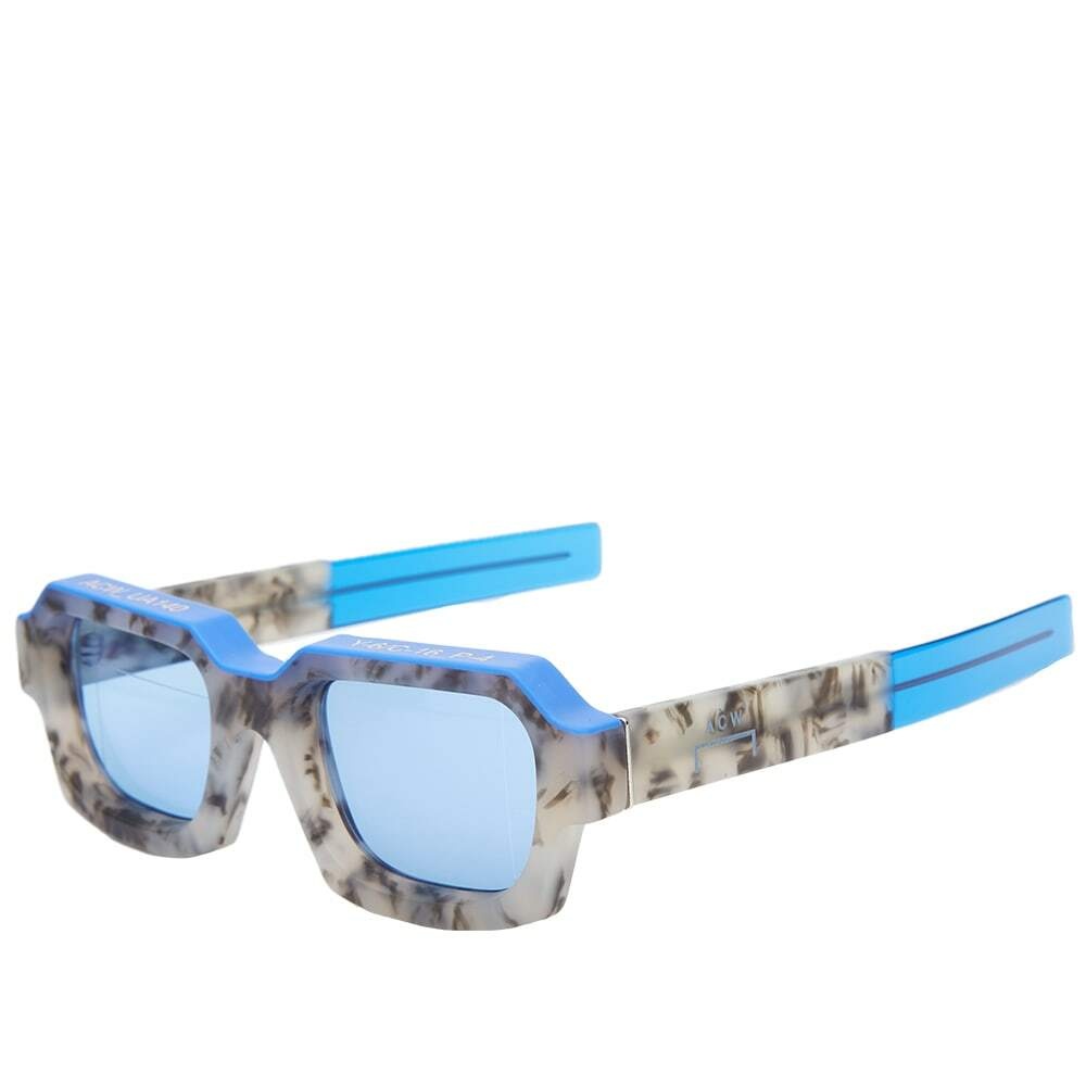 Photo: A-COLD-WALL* x Retrosuperfuture Caro Sunglasses in Volt Blue