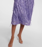 Rotate Birger Christensen Noon sequined midi dress