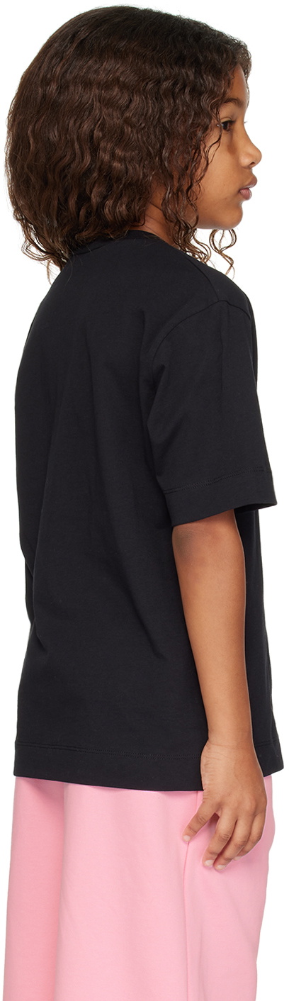 Marni Kids Black Printed T-Shirt