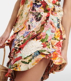 Zimmermann - Wonderland linen and silk minidress