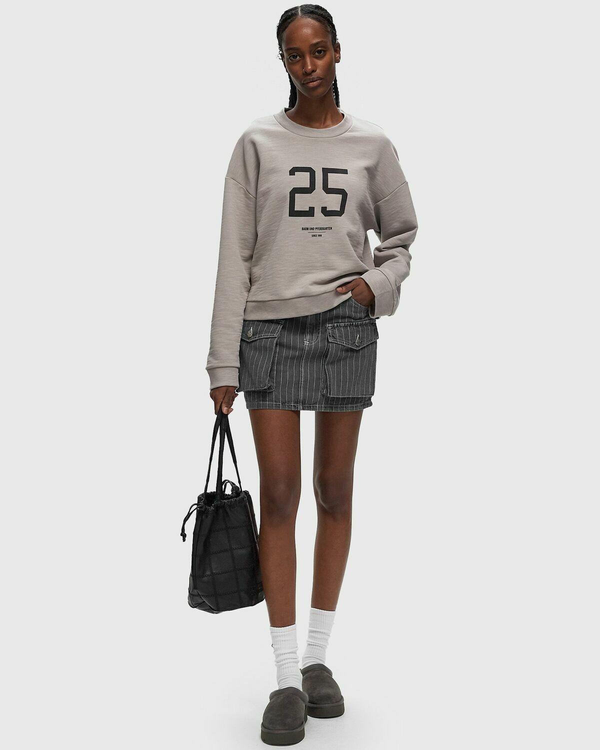 Baum Und Pferdgarten Sali Skirt Grey Skirts