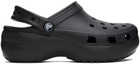 Crocs Black Classic Platform Clogs