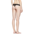 Calvin Klein Underwear Black Obsess Thong