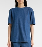 'S Max Mara Moresca denim top