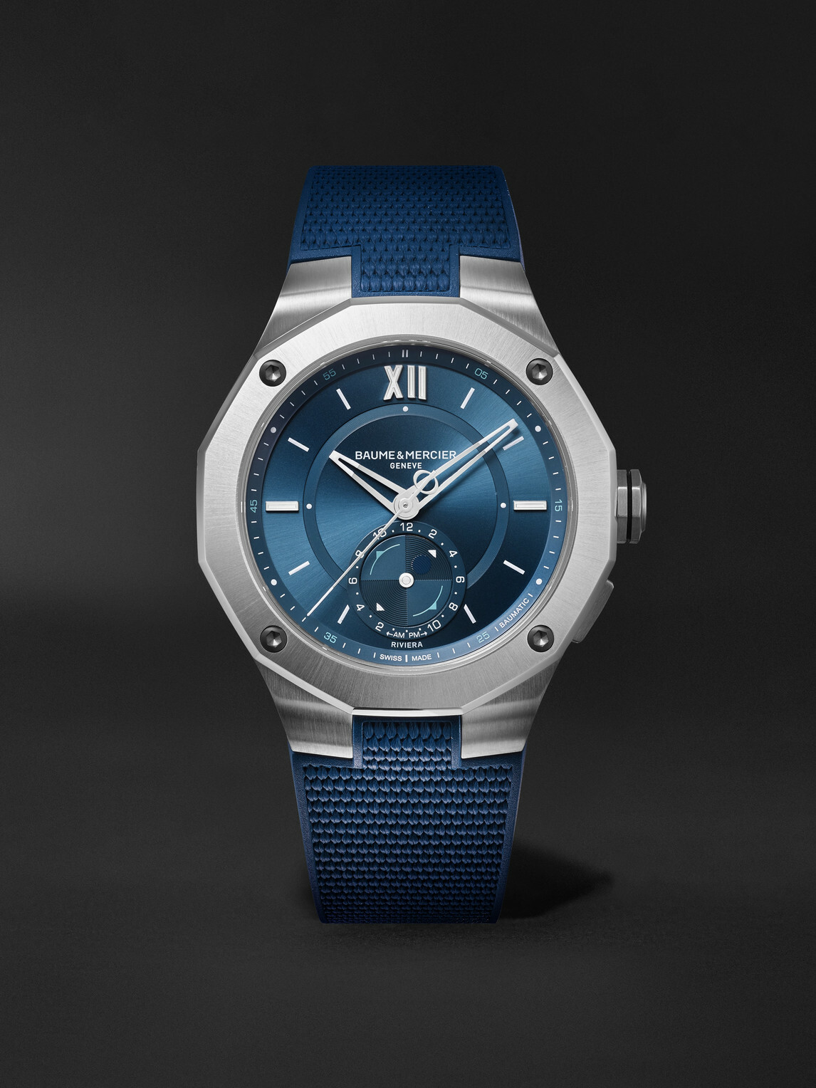 Baume & Mercier - Riviera Baumatic Tideograph Limited Edition Automatic Stainless Steel Watch, Ref. 10761