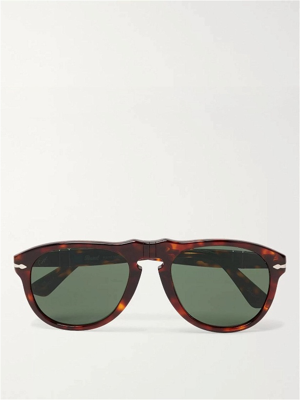 Photo: Persol - D-Frame Tortoiseshell Acetate Sunglasses
