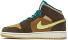 Nike Jordan Kids Brown Air Jordan 1 Mid SE Big Kids Sneakers