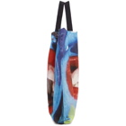 Charles Jeffrey Loverboy Blue Large Mouth Tote