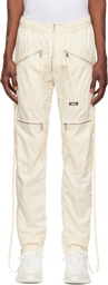 Dsquared2 Off-White Cotton Cargo Pants