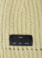Song for the Mute Oversized Knitted Balaclava