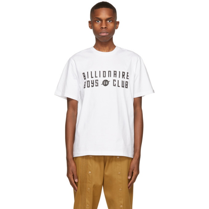 Photo: Billionaire Boys Club White EU Logo T-Shirt