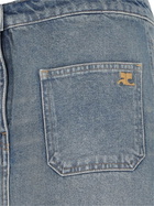 Courrèges Denim Mini Skirt