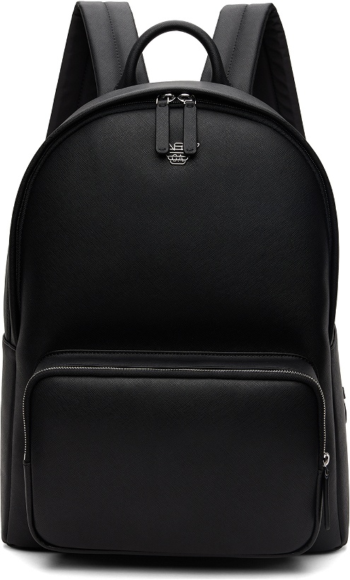 Photo: Emporio Armani Black Logo Backpack