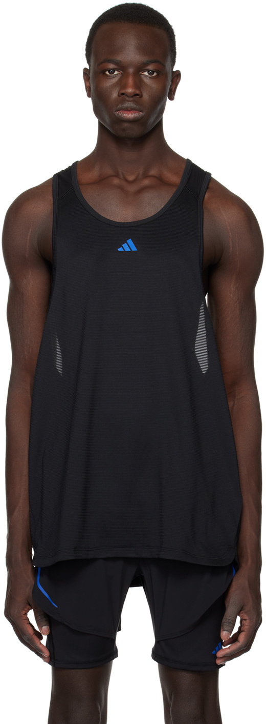 adidas Originals Black HIIT Spin Training Tank Top adidas Originals