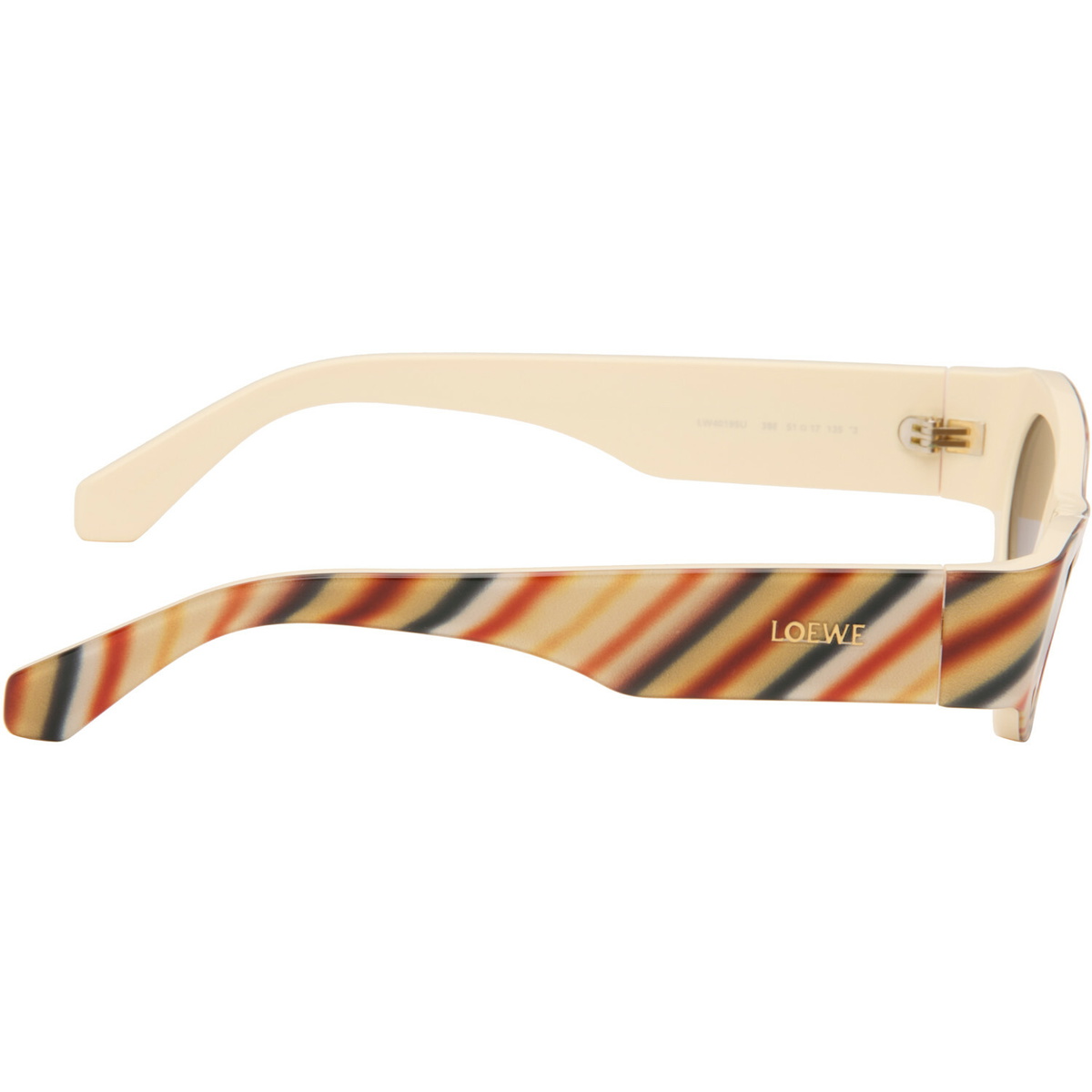 LOEWE Beige Flash Slim Cateye Sunglasses