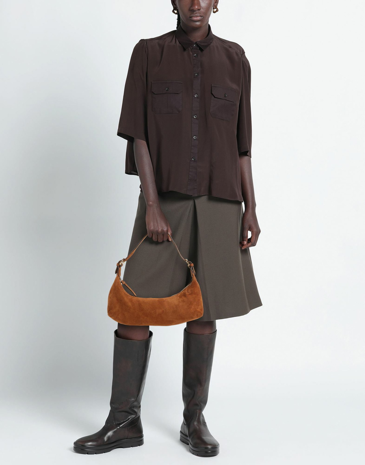 By Far Womens Handbag in Brown