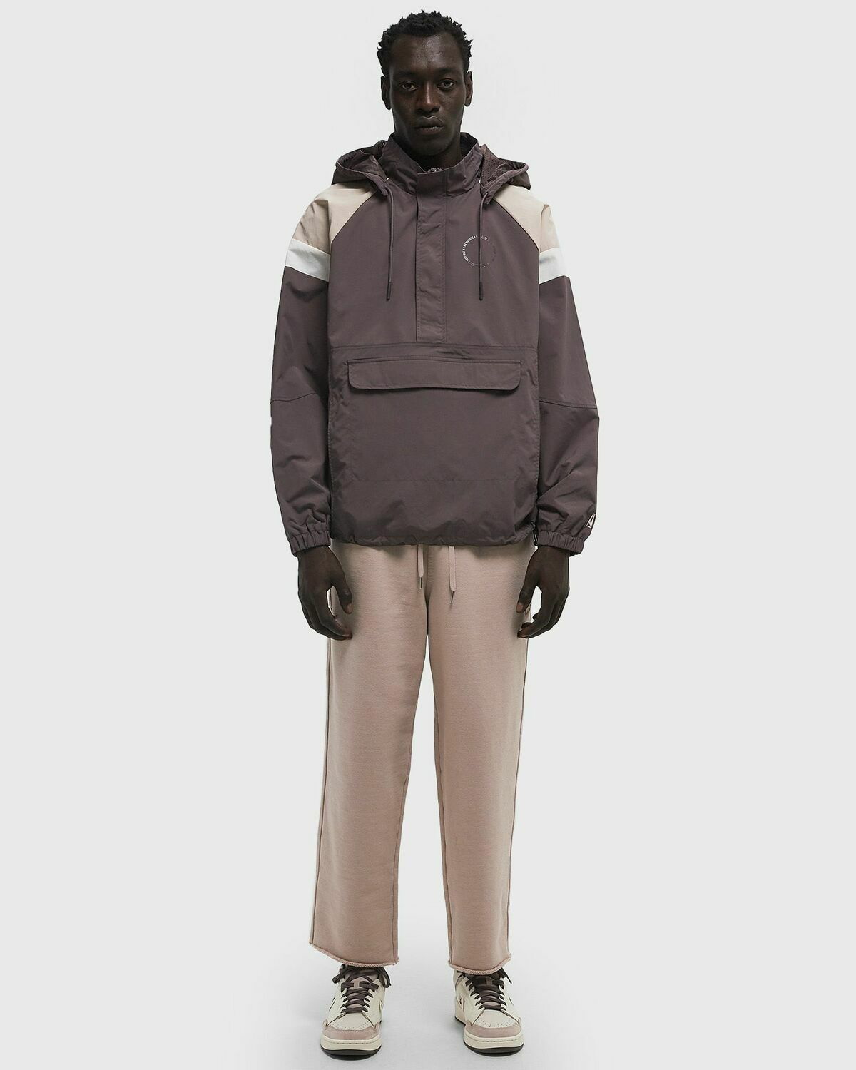 Converse X A MA MANIERE JACKET Purple Mens Windbreaker Converse