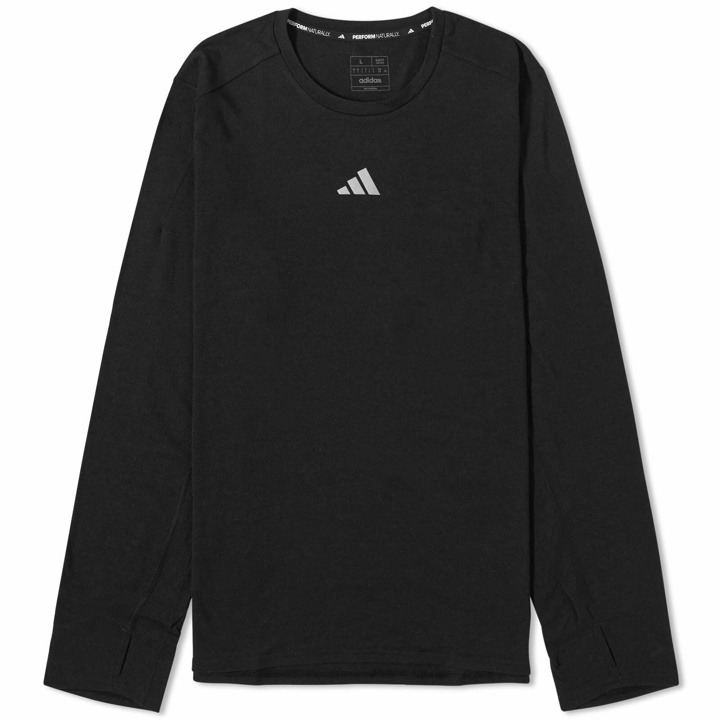 Photo: Adidas Running Men's Adidas Ultimate CTE Merinol T-Shirt in Black