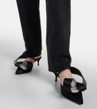 Area - x Sergio Rossi Marquise crystal-embellished sandals
