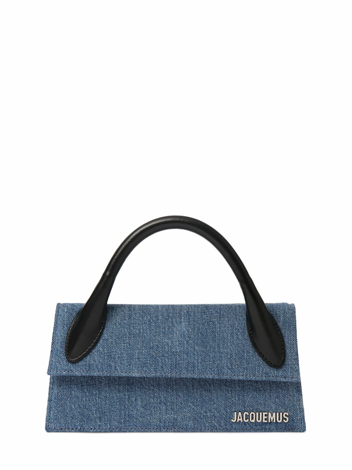 JACQUEMUS - Le Chiquito Long Denim Top Handle Bag Jacquemus JACQUEMUS - Le Chiquito Long Denim Top Handle Bag Jacquemus