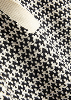 Varley Dora Patterned Knit top Cream